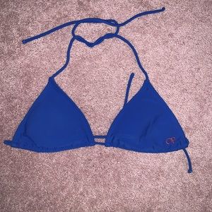 Women’s small triangle tie bikini top
